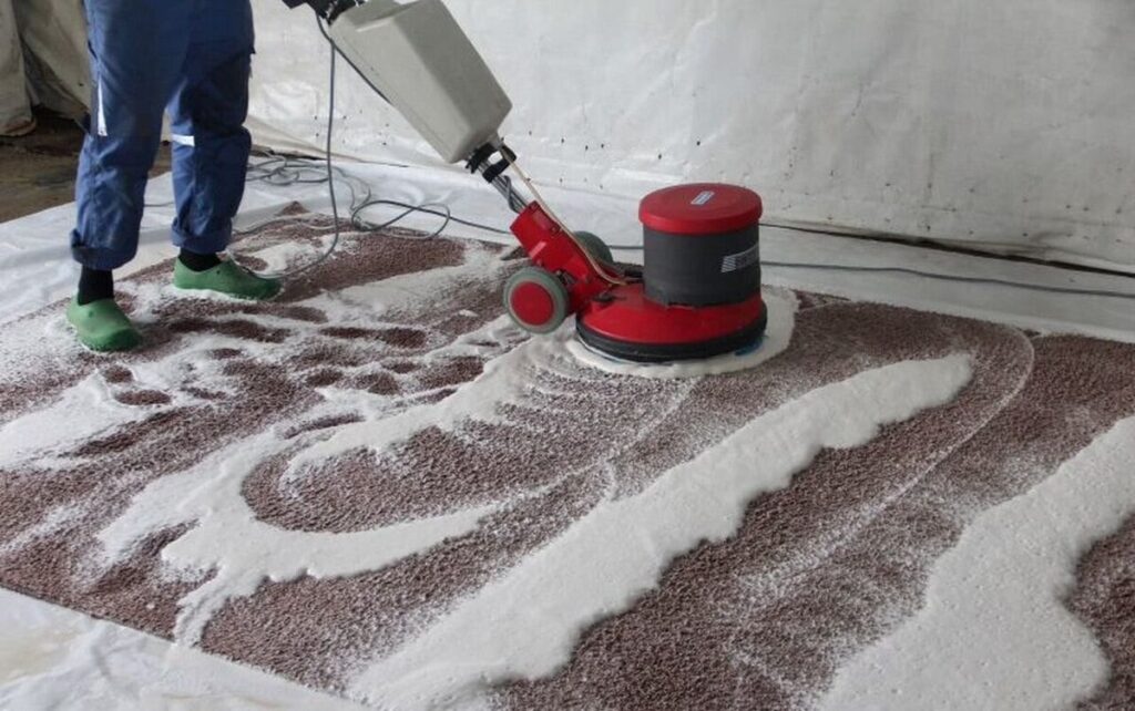 تنظيف السجاد