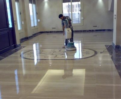 تلميع الرخام